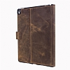 Burkley Cover Wallet Folio Apple iPad Pro 9.7 Antique Coffee Gerek Deri Klf - Resim: 2