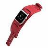 Burkley Cuff Apple Watch / Watch 2 Antique Red Gerek Deri Kordon (42 mm) - Resim: 3