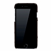 Burkley Exotic Snap-On iPhone 6 / 6S Gerek Deri Kahverengi Rubber Klf - Resim: 1