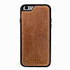 Burkley Magnetic iPhone 6 / 6S Czdanl Gerek Deri Brown Klf - Resim: 2