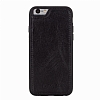 Burkley Magnetic iPhone 6 / 6S Czdanl Gerek Deri Rolex Black Klf - Resim: 2