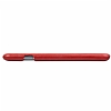 Burkley Snap On iPhone 6 / 6S Gerek Deri Creased Red Rubber Klf - Resim: 4