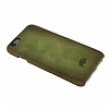 Bouletta Snap On iPhone 6 Plus / 6S Plus Gerek Deri Green Rubber Klf - Resim: 4