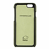 Bouletta Snap On iPhone 6 Plus / 6S Plus Gerek Deri Green Rubber Klf - Resim: 3