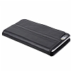 Burkley Wallet iPhone 6 / 6S Standl Kapakl Gerek Deri Rustic Black Klf - Resim: 7