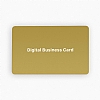 Business Card Dijital Gold Kartvizit - Resim: 2