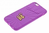 Candy Crush iPhone 6 / 6S Grape Silikon Klf - Resim: 2