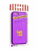 Candy Crush iPhone 6 / 6S Grape Silikon Klf - Resim: 4