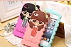 Candy House iPhone 4 /4S Cute Girl Pembe Silikon Klf - Resim: 1