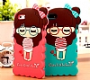 Candy House iPhone SE / 5 /5S Cute Girl Su Yeili Silikon Klf - Resim: 4