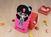 Candy House Samsung N7505 Galaxy Note 3 Neo Cute Girl Pembe Silikon Klf - Resim: 1