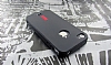 Capdase iPhone 4 / 4S Siyah Silikon Klf - Resim: 3