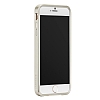 Case Mate Brilliance iPhone 6 Plus / 6S Plus Silikon Kenarl Silver Tal Rubber Klf - Resim: 6