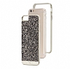 Case Mate Brilliance iPhone 6 Plus / 6S Plus Silikon Kenarl Silver Tal Rubber Klf - Resim: 9