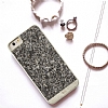 Case Mate Brilliance iPhone 6 Plus / 6S Plus Silikon Kenarl Silver Tal Rubber Klf - Resim: 2