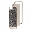 Case Mate Brilliance iPhone 6 / 6S Silikon Kenarl Silver Tal Rubber Klf - Resim: 8