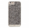 Case Mate Brilliance iPhone 6 / 6S Silikon Kenarl Silver Tal Rubber Klf - Resim: 7