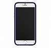 Case Mate Glam iPhone 6 / 6S Silikon Kenarl Simli Mor Rubber Klf - Resim: 6