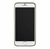 Case Mate Glam iPhone 6 / 6S Silikon Kenarl Simli Gold Rubber Klf - Resim: 4