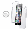 Cellular Line Clear Touch iPhone 6 / 6S Tam Koruma effaf Silikon Klf - Resim: 1