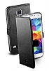 Cellular Line Samsung Galaxy S5 Book Essential Siyah Klf - Resim: 2