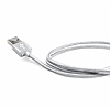 Celly Apple Lisansl Dayankl Halat Silver Lightning Data Kablosu 1m - Resim: 1