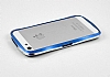 Cleave iPhone SE / 5 / 5S Metal Bumper ereve Mavi Klf - Resim: 10
