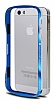 Cleave iPhone SE / 5 / 5S Metal Bumper ereve Mavi Klf - Resim: 11