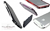 Cleave iPhone SE / 5 / 5S Metal Bumper ereve Dark Silver Klf - Resim: 1