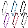 Cleave iPhone SE / 5 / 5S Metal Bumper ereve Mavi Klf - Resim: 3