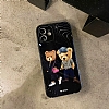 Dafoni Art iPhone XS Compatible Couple Teddy Klf - Resim: 4