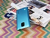 Coolke Samsung N9100 Galaxy Note 4 Mavi Rubber Klf - Resim: 1