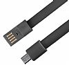 Eiroo Micro USB Bileklik Siyah Ksa Data Kablosu 21cm - Resim: 2