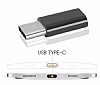 Eiroo Micro USB Giriini USB Type-C Girie Dntrc Siyah Adaptr - Resim: 1