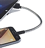 Cortrea Micro USB Katlanabilir Metal Ksa Data Kablosu 14cm - Resim: 1