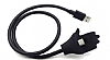 Eiroo USB Type-C Stand zellikli Metal Ksa Siyah Data Kablosu 57cm - Resim: 3