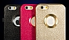 COTEetCI iPhone 6 Plus / 6S Plus Metal Kenarl Gold Deri Klf - Resim: 4