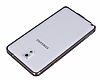 COTEetCI Samsung N9000 Galaxy Note 3 Metal Round Bumper Dark Silver Klf - Resim: 1