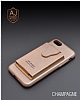 Dafoni Air Jacket iPhone 6 / 6S Czdanl Gold Deri Klf - Resim: 5