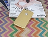 Dafoni Air Slim iPhone 6 Plus / 6S Plus Ultra nce Mat Gold Silikon Klf - Resim: 1