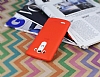 Dafoni Air Slim LG G3 Ultra nce Mat Krmz Silikon Klf - Resim: 2