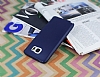 Dafoni Air Slim Samsung Galaxy Note 5 Ultra nce Mat Lacivert Silikon Klf - Resim: 2
