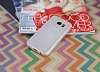 Dafoni Air Slim Samsung Galaxy S7 Ultra nce Mat effaf Beyaz Silikon Klf - Resim: 2