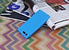 Dafoni Air Slim Sony Xperia X Compact Ultra nce Mat Mavi Silikon Klf - Resim: 4