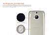 Dafoni Aircraft HTC One M9 Plus Ultra nce effaf Gold Silikon Klf - Resim: 3