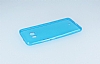 Dafoni Aircraft HTC U11 Ultra nce Mavi Silikon Klf - Resim: 1
