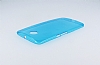 Dafoni Aircraft Motorola Nexus 6 Ultra nce effaf Mavi Silikon Klf - Resim: 1