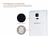 Dafoni Aircraft Samsung Galaxy Note Edge Ultra nce effaf Mavi Silikon Klf - Resim: 4