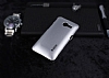 Dafoni Asus ZenFone 4 Metallic Thin Silver Rubber Klf - Resim: 1