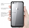 Dafoni Color Side iPhone 6 / 6S Kristal Siyah Klf - Resim: 3